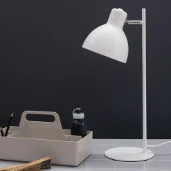 Bordlamper^Dyberg Larsen Skagen bordlampe E27 mat hvid