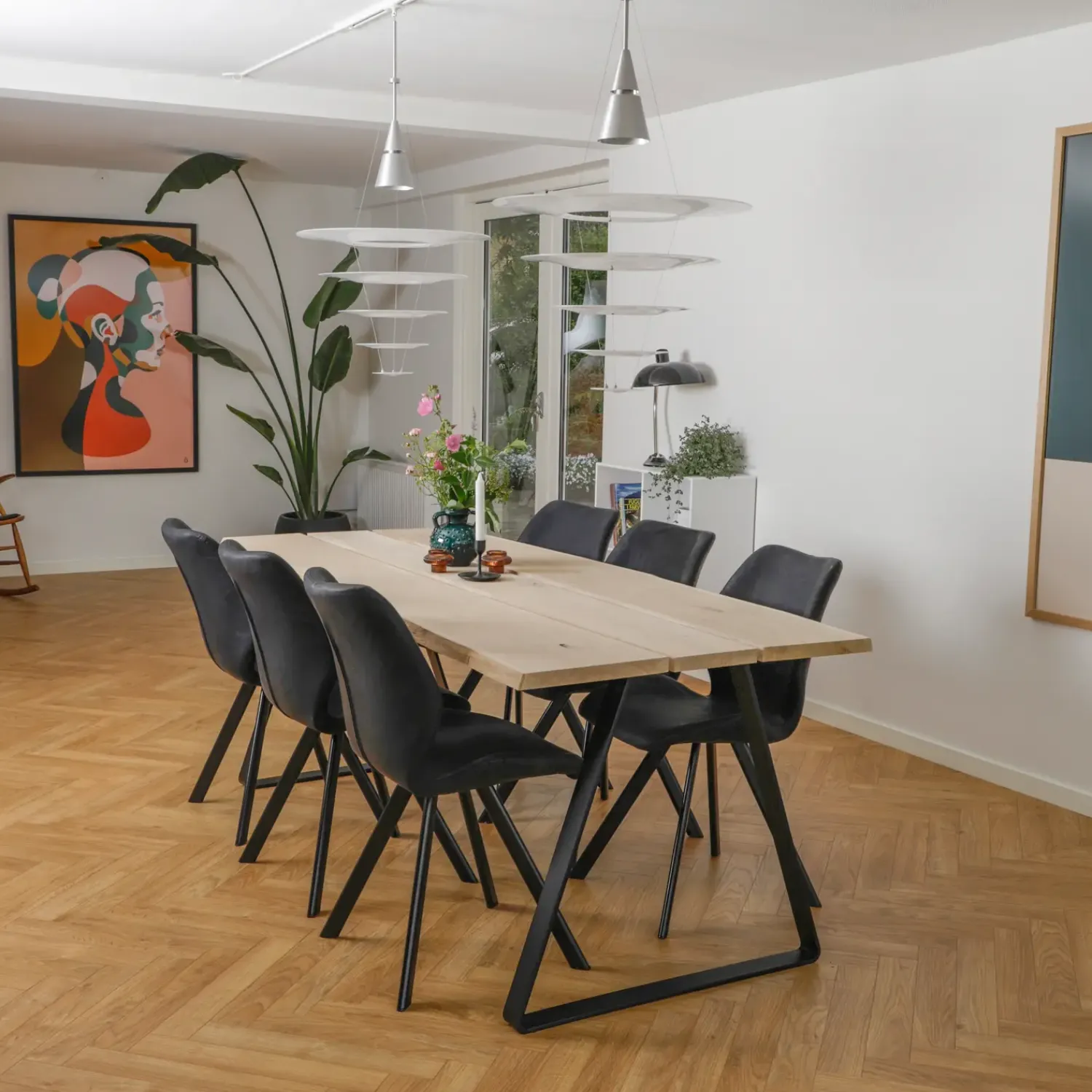 Bordplader^Eg planke kantskåret 1 side, 30 x 310 x 2000 mm