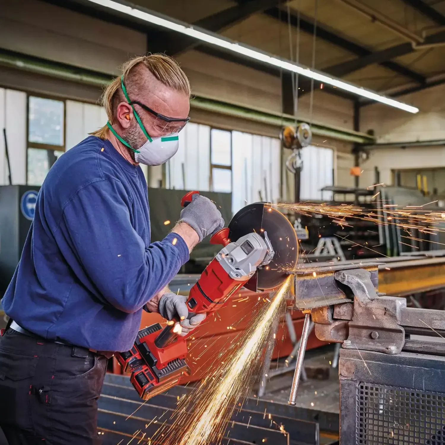 Einhell Vinkelslibere^AXXIO 36/230 Q 2x18V vinkelsliber solo