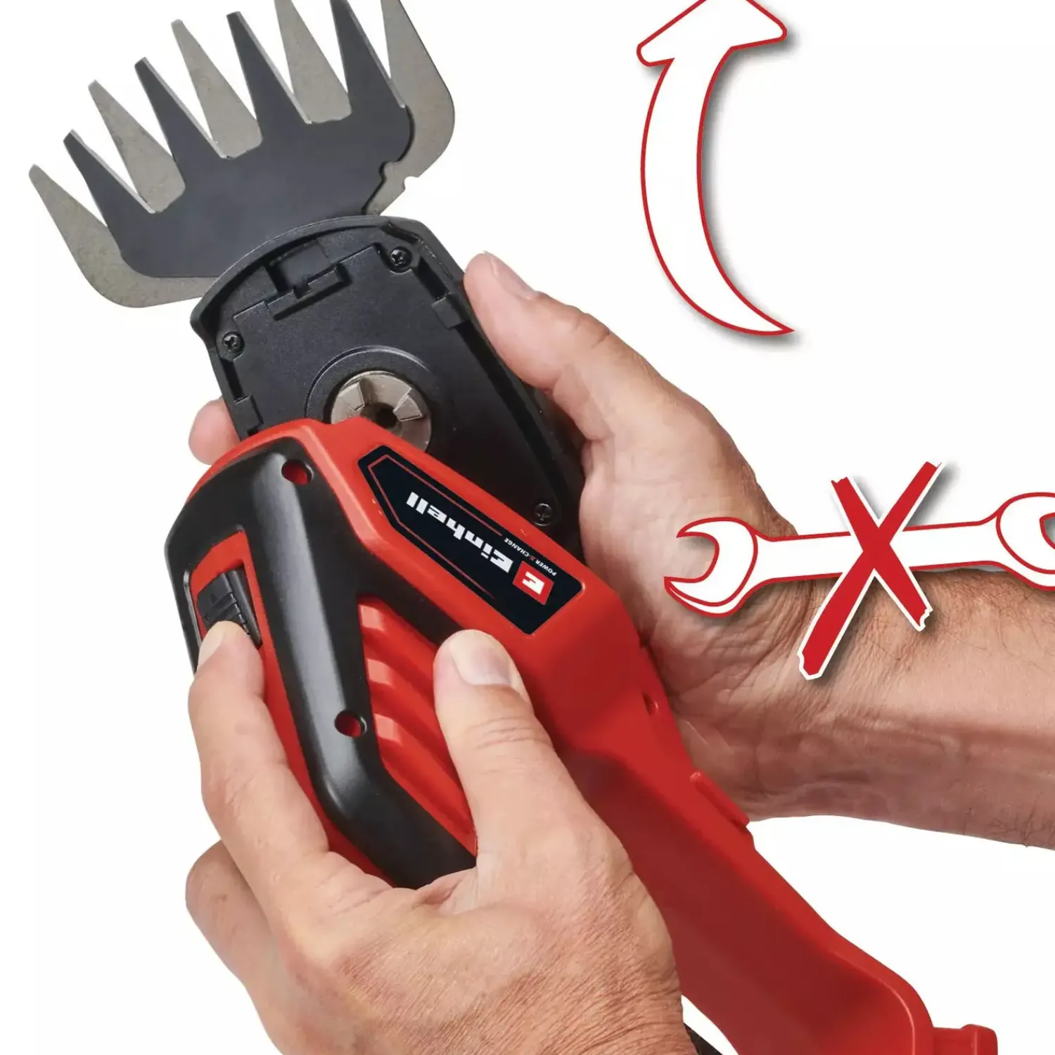 Hot Einhell GE-CG 18/100 Li T 18V kantklipper/græstrimmer (1x 2,5Ah)