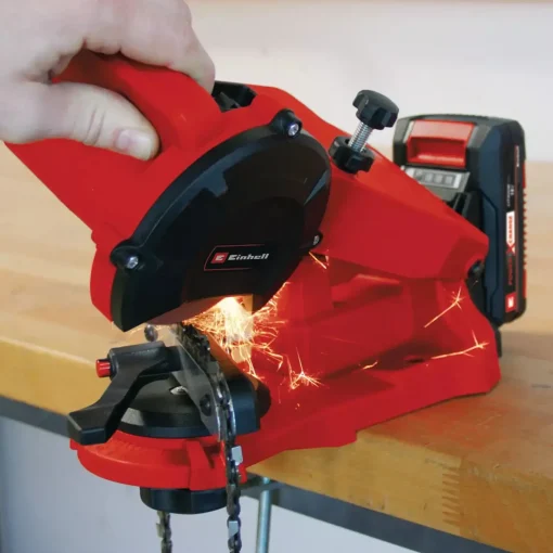 Sale Einhell GE-CS 18 Li 18V kædeslibeanlæg solo