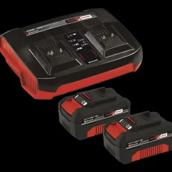 Discount Einhell Power-X-Change starterkit 2x18V/4,0A og twin oplader