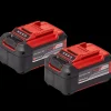 Online Einhell Power-X-Change twinpack batteri 2x18V/5,2Ah