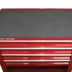 Einhell Værktøjsvogne^TC-TW 100 Værkstedsvogn med 4 skuffer 67x38x72,4 cm