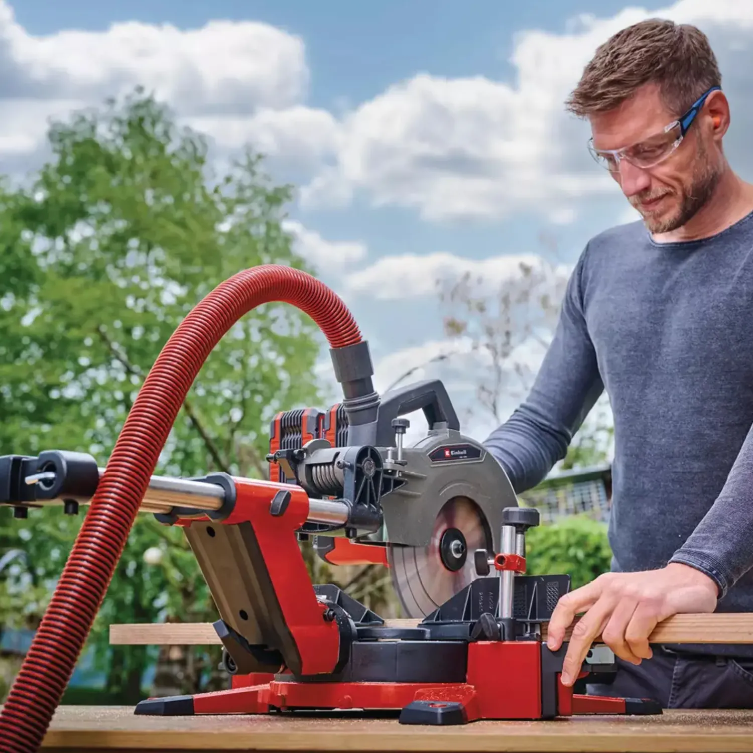 Einhell Kap-/Geringssave^TE-SM 36/254 L LI 18V kap/-geringssav m/udtræk solo