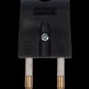 Clearance E-Line + stikprop flad sort 230V 16A