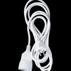 E-Line Kabler Og Ledninger^forlængerledning 3 m hvid