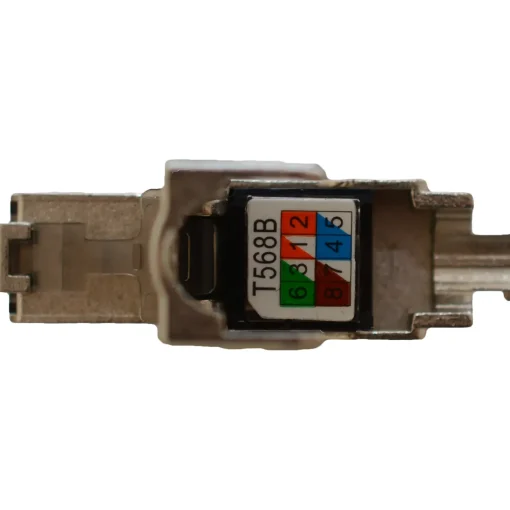 Outlet E-Line genmonterbar stik upt cat 6A NE UTP CAT 6A