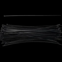 E-Line Strips Og Kabelbindere^kabelstrips 4,8x300 mm 100 stk sort