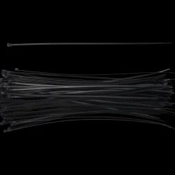 E-Line Strips Og Kabelbindere^kabelstrips 4,8x385 mm 100 stk sort