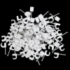 E-Line ledningsclips rund 5-7 100 stk hvid