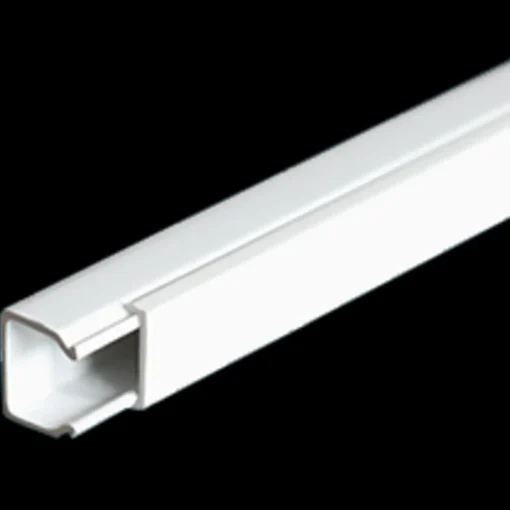 E-Line Tilbehør Til Elartikler^minikanal m/tape 20x12 mm x 2 m hvid