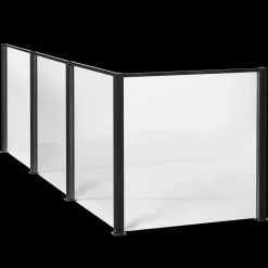Hot Elmholm hegn m/klar glas startsæt 95 cm