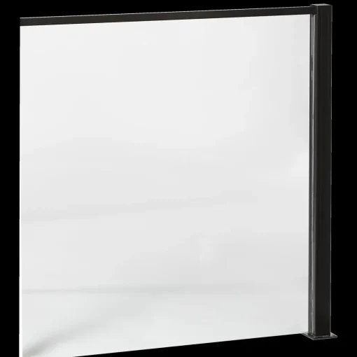 Hot Elmholm hegn m/klar glas startsæt 95 cm