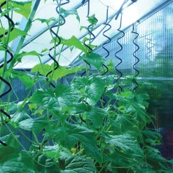 New Elmholm Standard drivhus antracit med hærdet glas, inkl. sokkel 11,66 m²