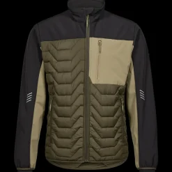 Jakker Og Veste^ENGEL 1328 Entire quilt jakke skovgrøn/Sortstr. L