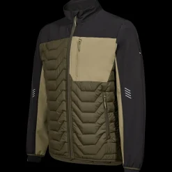 Jakker Og Veste^ENGEL 1328 Entire quilt jakke skovgrøn/Sortstr. L