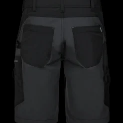Sale ENGEL 6337 Entire shorts 4-vejs stretch sort/Antrazitgrå str. 84