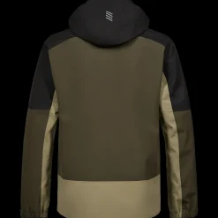 Best ENGEL 1129 Entire skaljakke skovgrøn/sort str. L