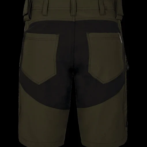 New ENGEL X-treme håndværkershorts med 4-vejs stræk forest grøn str. 80