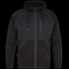 Clearance ENGEL X-treme softshelljakke med hætte sort str. L