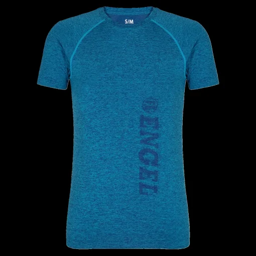 Clearance ENGEL X-Treme t-shirt turkis blå melange str. S/M