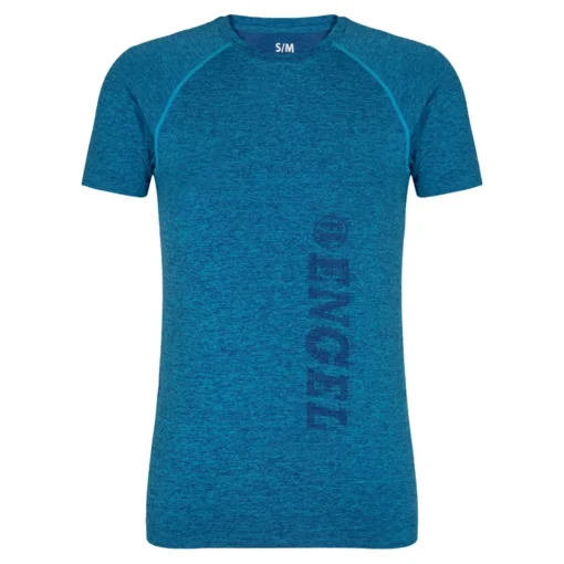 Clearance ENGEL X-Treme t-shirt turkis blå melange str. S/M
