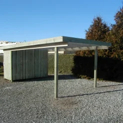 Davidsen Erik carport med redskabsrum 320x604 cm - UDEN TAG