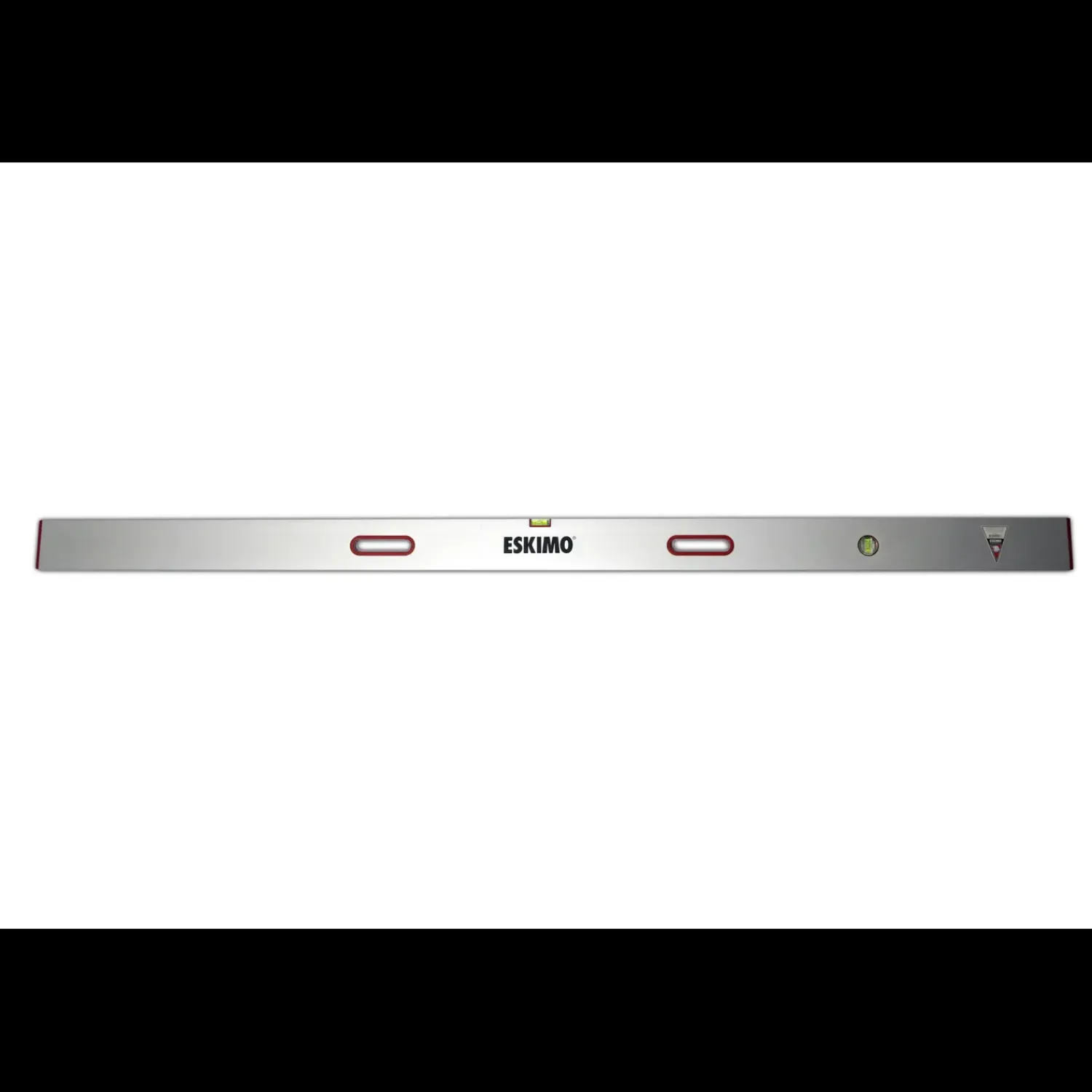 Brolæggerværktøj^Eskimo retteskinne m/libelle 2 m