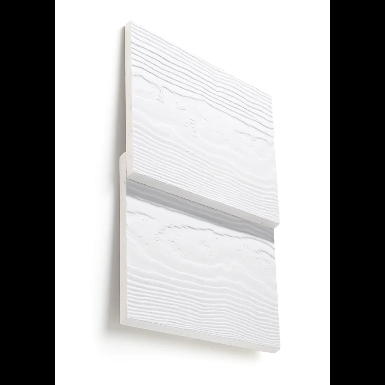 Discount Cedral Etex Lap træstruktur hvid C01, 190x3600x10 mm