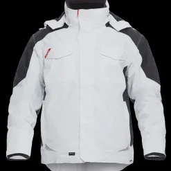 ENGEL Jakker Og Veste^F. 1410-354 Galaxy vinterjakke hvid/antrazitgrå str. M