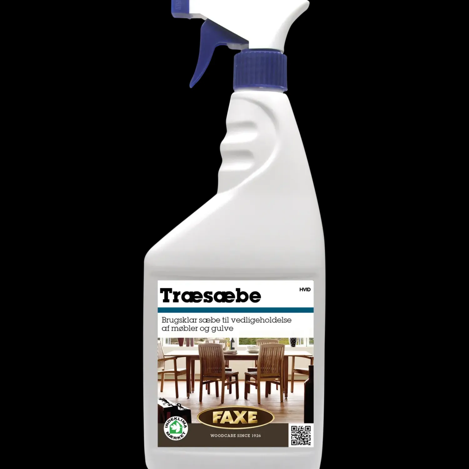 Faxe træsæbe spray hvid 0,75 L