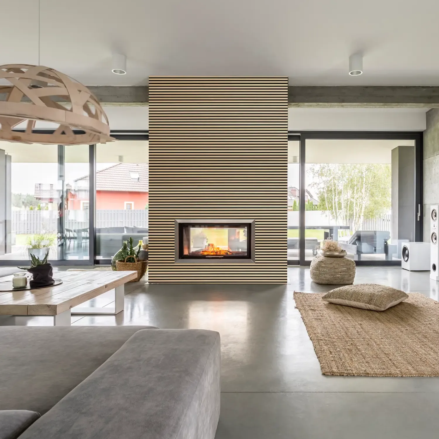 Fibrotech Akustikpaneler^Premium akustikpanel 22x605x2440 mm ask