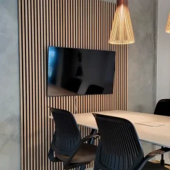 New Fibrotech Premium akustikpanel 22x605x2440 mm light oak