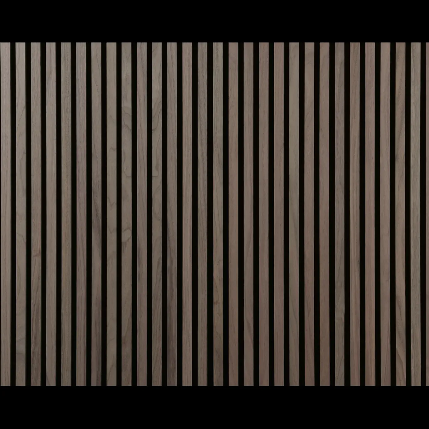 Fibrotech Akustikpaneler^Premium akustikpanel 22x605x2440 mm walnut