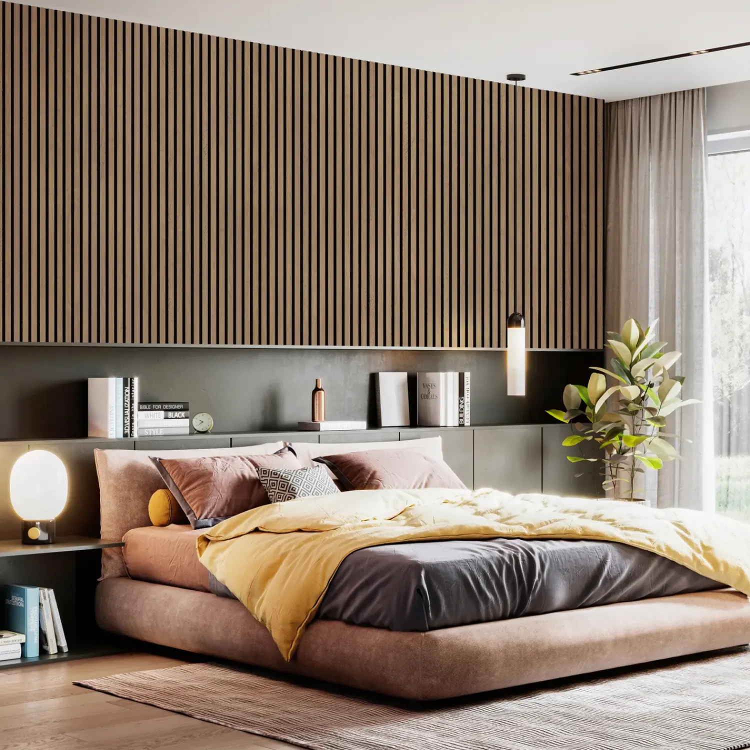 Hot Fibrotech Premium akustikpanel 22x605x2440 mm oiled oak