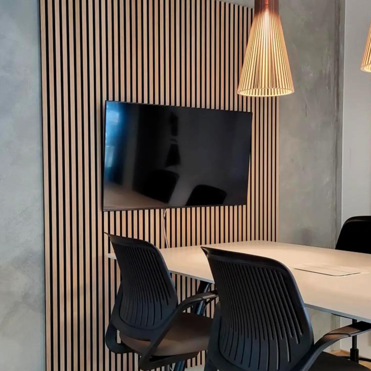 Clearance Fibrotech Premium Proff akustikpanel 22x605x3000 mm light oak