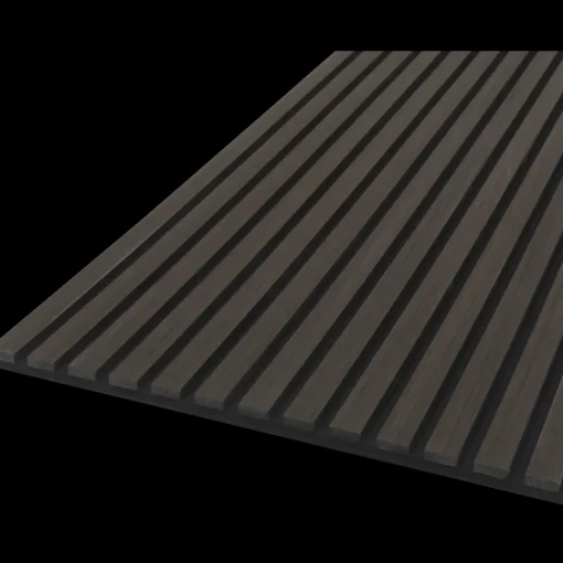 Akustikpaneler^Fibrotech Quanti akustikpanel 18x520x2440 mm smoked oak