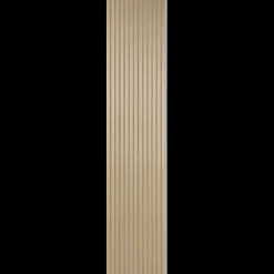 Sale Fibrotech Quanti akustikpanel 18x520x2440 mm light oak m/grå polyester