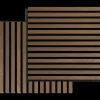 Sale Fibrotech Square akustikpanel 22x520x520 mm oiled oak - pk á 2 stk.