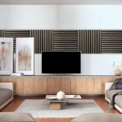 Akustikpaneler^Fibrotech Square akustikpanel 22x520x520 mm grey oak - pk á 2 stk.