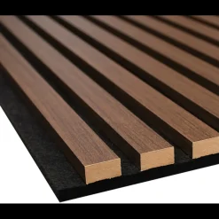 Fibrotech Akustikpaneler^Unika akustikpanel 22x600x2440 mm smoked oak