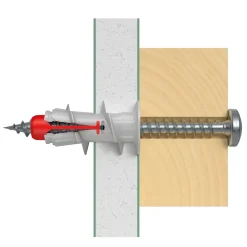 fischer Rawlplugs Og Dyvler^DuoBlade S gipspladedyvel m/skrue 25 stk