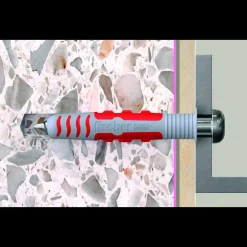 Rawlplugs Og Dyvler^Fischer DuoSeal dyvel S A2 8x48 mm 25 stk