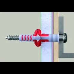 Rawlplugs Og Dyvler^Fischer DuoSeal dyvel S A2 8x48 mm 25 stk