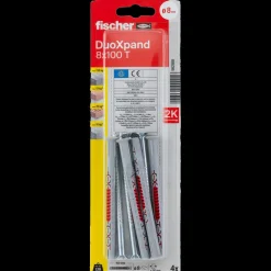 Rawlplugs Og Dyvler^Fischer Duoxpand karmdyvel 8x80 elforzinket 4 stk