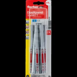 Best Fischer Duoxpand karmdyvel 10x100  4 stk elforzinket