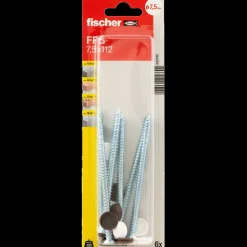 Best Fischer FFS karmskrue m/hoved 7,5x72 6 stk