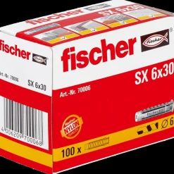 Sale Fischer SX Green dyvel m/krave 6x30 mm 30 stk