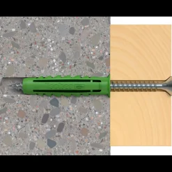 Fischer SX Green dyvel m/krave 5x25 mm 90 stk